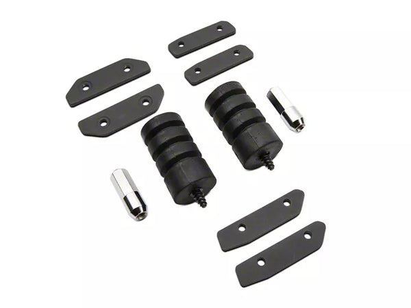 MP Concepts Tailgate Reinforcement and Oversize Spare Tire Carrier Mounting Bracket Kit (18-24 Jeep Wrangler JL) Item J137874-JL