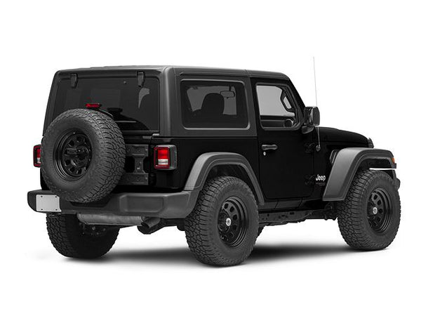 MP Concepts Tailgate Reinforcement and Oversize Spare Tire Carrier Mounting Bracket Kit (18-24 Jeep Wrangler JL) Item J137874-JL