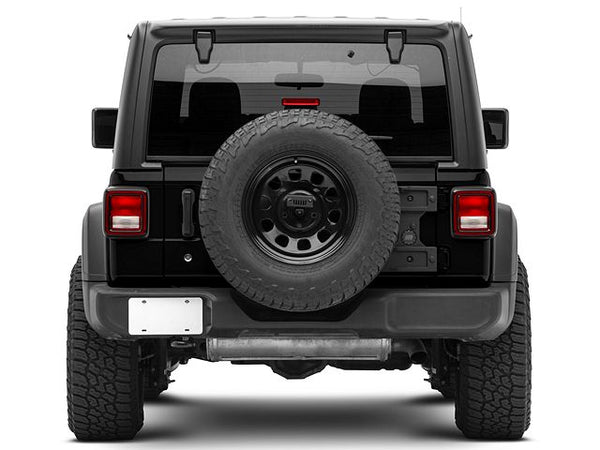 MP Concepts Tailgate Reinforcement and Oversize Spare Tire Carrier Mounting Bracket Kit (18-24 Jeep Wrangler JL) Item J137874-JL