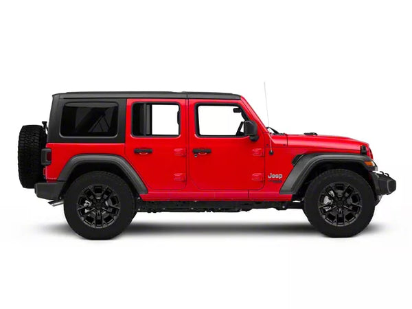 20x10 Fuel Wheels Flame & 35in NITTO All-Terrain Ridge Grappler A/T Tire Package; Set of 5 (18-25 Jeep Wrangler JL)