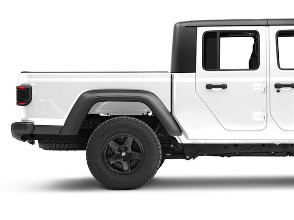 Renegade Series Sequential LED Tail Lights; Black Housing; Smoked Lens (20-24 Jeep Gladiator JT w/ Factory Halogen Tail Lights)