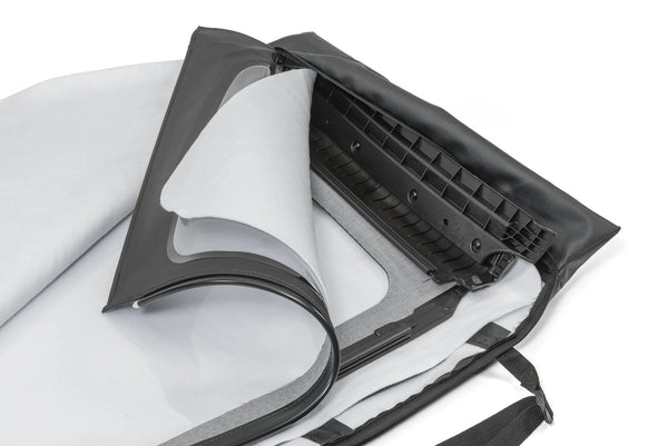 MasterTop Rear Window Storage Bags for 18-25 Jeep Wrangler JL