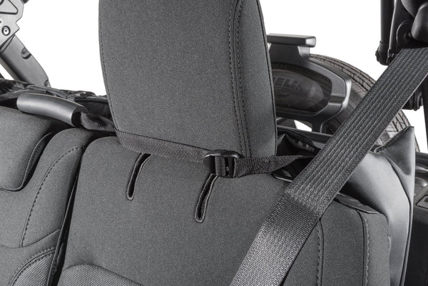 MasterTop Rear Window Storage Bags for 18-25 Jeep Wrangler JL