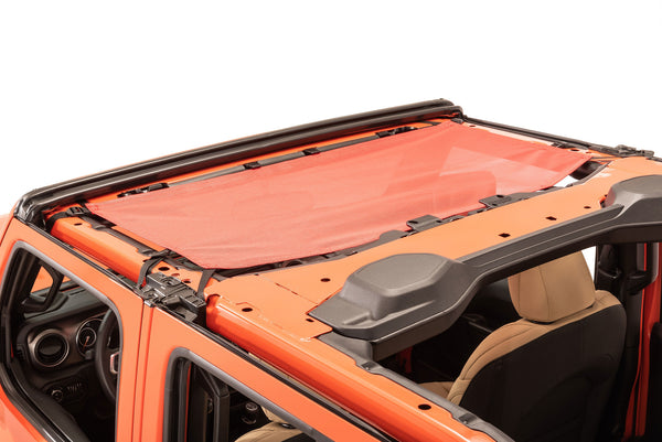 MasterTop ShadeMaker Freedom Mesh Bimini Top Plus For Jeep Gladiator JT