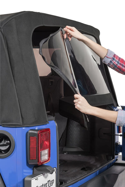 MasterTop Complete Soft Top Kit in MasterTwill® Fabric for 07-18 Jeep Wrangler JK Unlimited 4-Door