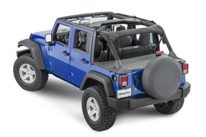 MasterTop 14500435 Tonneau Cover for 07-18 Jeep Wrangler Unlimited JK