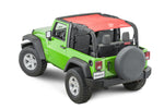 MasterTop Shademaker Bimini Top Plus for 07-18 Jeep Wrangler JK 2-Door