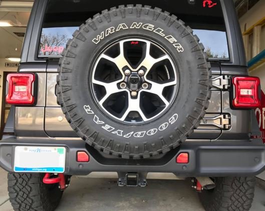 Premium 2" Receiver Hitch for 18-23 Jeep Wrangler JL