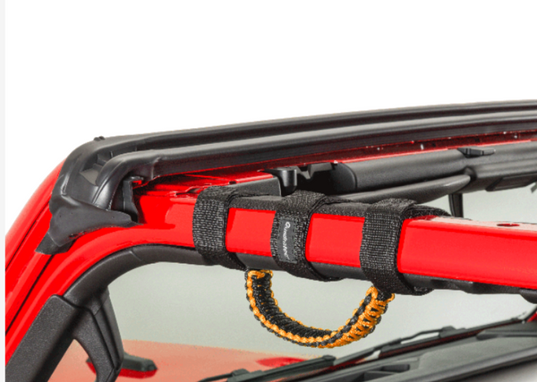 3 IN Paracord Front Grab Handle Pair for 97-23 Jeep Wrangler JL, JT, JK & TJ
