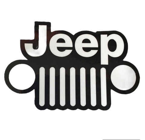 Jeep Grill -Sticker
