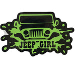 Splash Jeep Girl- Sticker