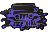 Splash Jeep Girl- Sticker