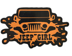 Splash Jeep Girl- Sticker