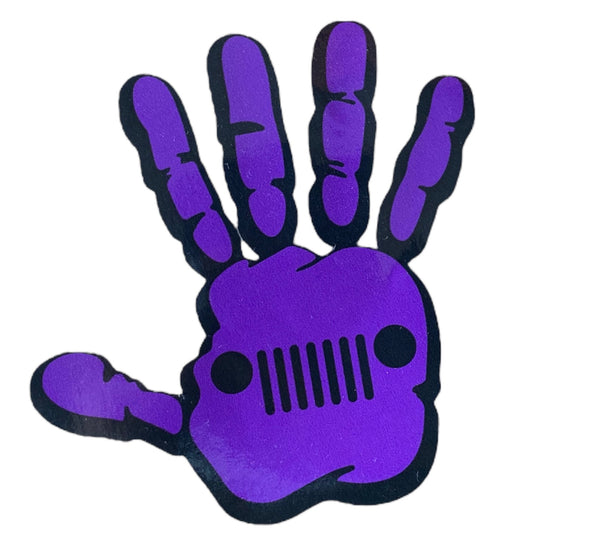 Jeep Hand- Sticker