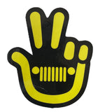 The Wave! Jeep-Sticker