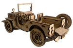 Jeep Willys Wood 3D puzzle