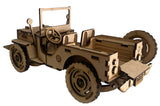 Jeep Willys Wood 3D puzzle