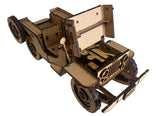 Jeep Willys Wood 3D puzzle