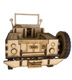 Jeep Willys Wood 3D puzzle