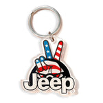 Keychain - Jeep Wave USA (Acrylic)