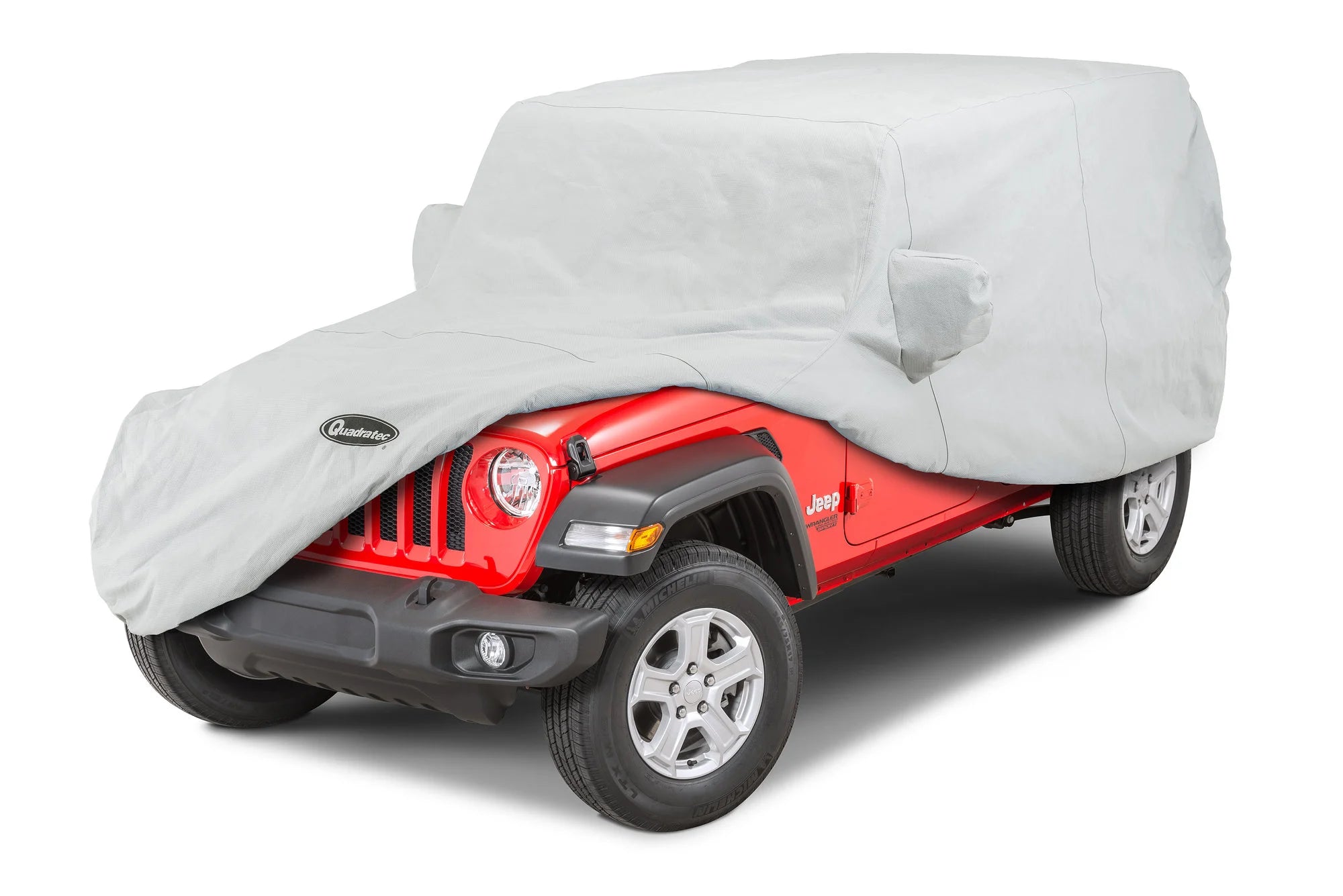 Quadratec Softbond 3-Layer Full Car Cover for 07-25 Jeep Wrangler JK & JL Unlimited