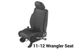 Diver Down Front and Rear Neoprene Seat Covers for 07-18 Wrangler JK 2 Door