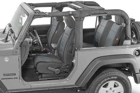 Diver Down Front and Rear Neoprene Seat Covers for 07-18 Wrangler JK 2 Door ,  14167-2038