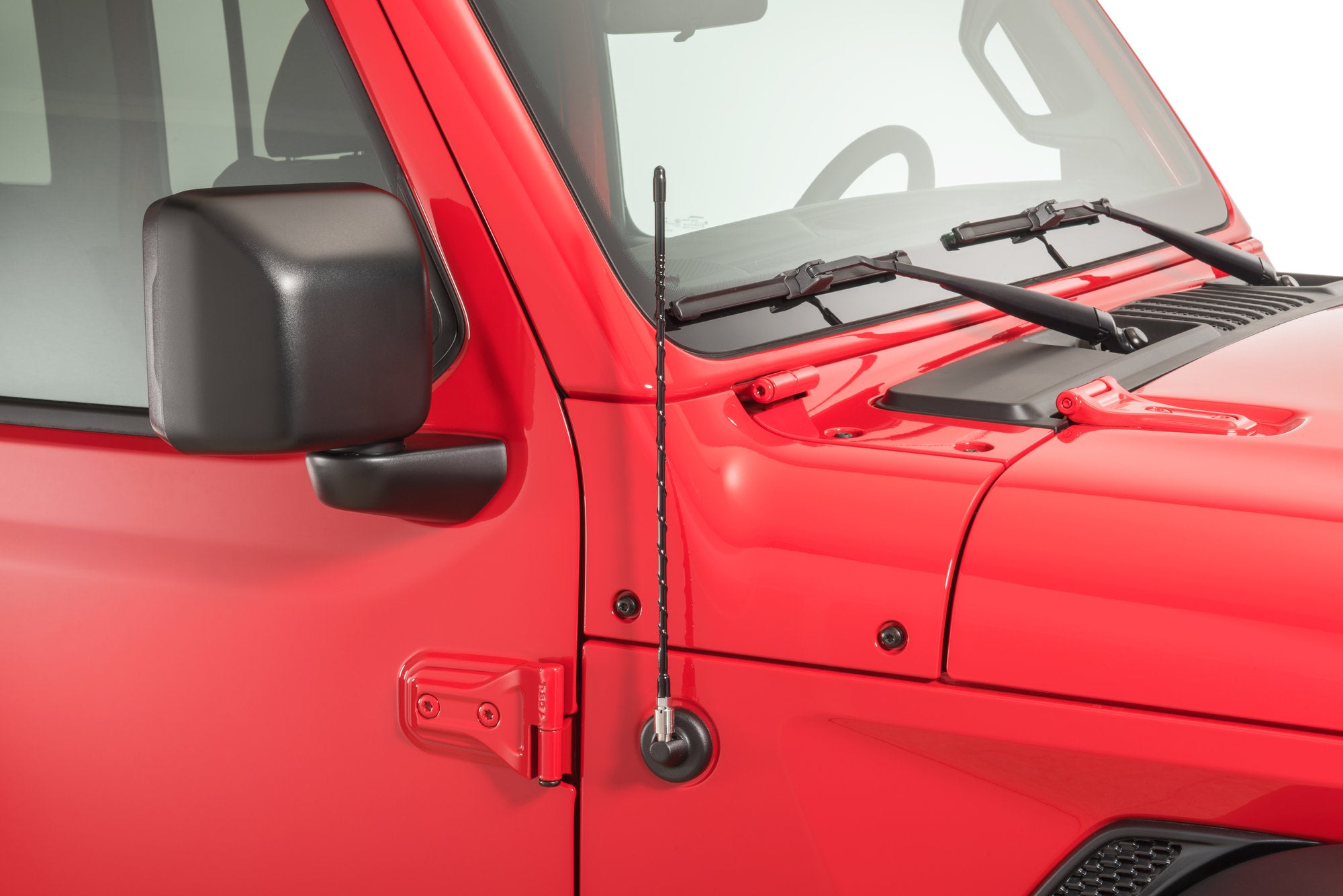 16" Hi Performance AM/FM Stubby Antenna for 07-23 Jeep Wrangler JL, JK & Gladiator JT
