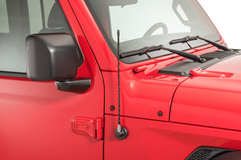 16" Hi Performance AM/FM Stubby Antenna for 07-23 Jeep Wrangler JL, JK & Gladiator JT