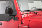 Quadratec 16" Hi Performance AM/FM Stubby Antenna for 87-06 Jeep Wrangler YJ & TJ