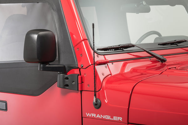 16" Hi Performance AM/FM Stubby Antenna for 87-06 Jeep Wrangler YJ & TJ