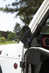 Rugged Ridge 11025.25 Round Trail Mirror Kit Pair for 18-23 Jeep Wrangler JL & Gladiator JT
