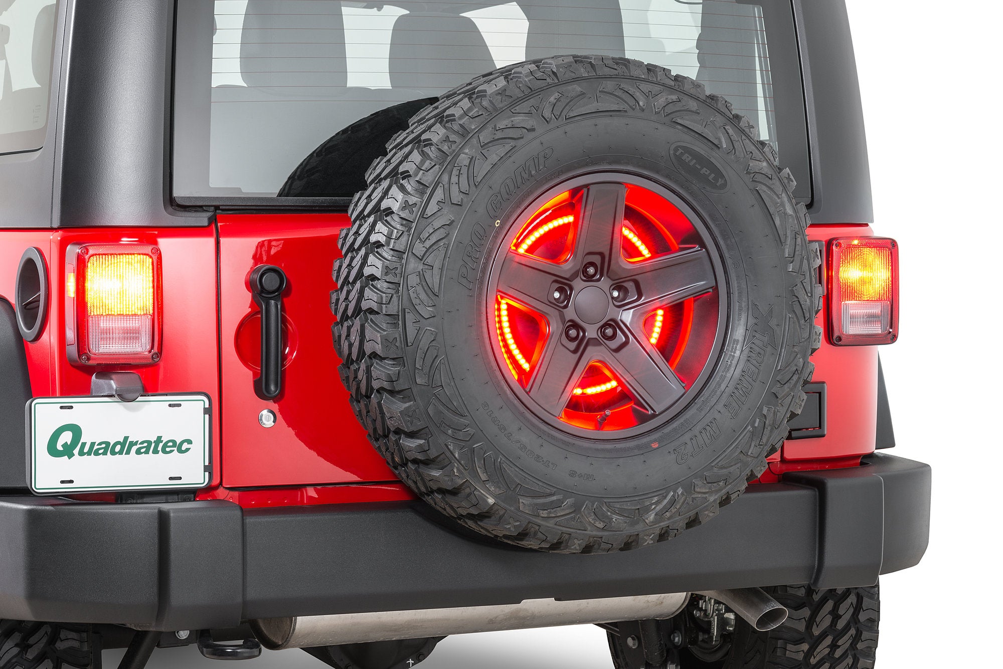 Rugged Ridge 11585.04 3rd Brake Light LED Ring for 87-18 Jeep Wrangler YJ, TJ, & JK