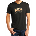 Mens Jeep® Adventure Mixtape T-Shirt - Black