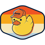 Sticker - Jeep® Duck Hex - Stripes