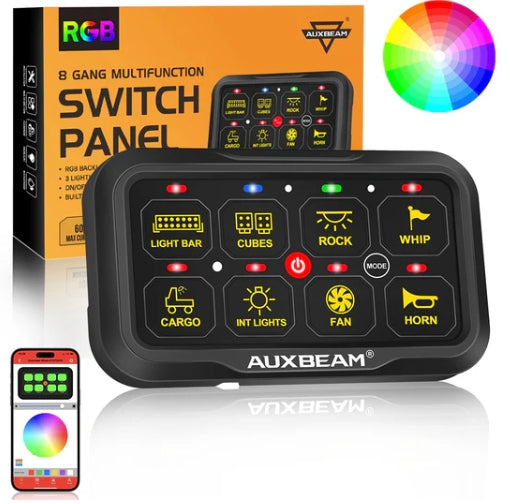 AR-820 RGB Switch Panel with APP - 8 Multifunction Control