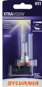 Headlight Bulb. SYLVANIA XtraVision blister pack. Quantity per car: 2.