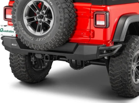 QRC Front Winch Ready Bumper with Rear Bumper - Full Width for 18-25 Jeep Wrangler JL