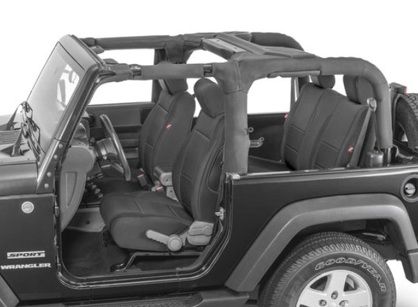 Diver Down Front and Rear Neoprene Seat Covers for 07-18 Wrangler JK 2 Door