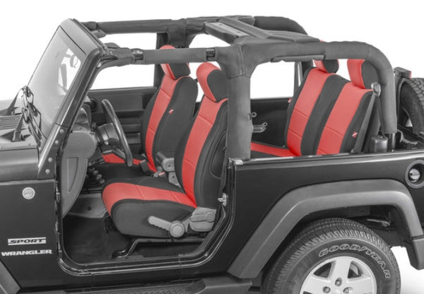 Diver Down Front and Rear Neoprene Seat Covers for 07-18 Wrangler JK 2 Door