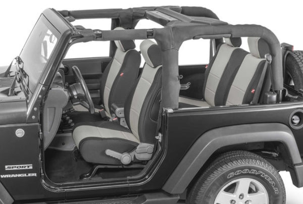 Diver Down Front and Rear Neoprene Seat Covers for 07-18 Wrangler JK 2 Door