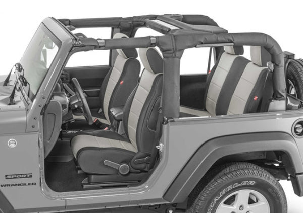 Diver Down Front and Rear Neoprene Seat Covers for 07-18 Wrangler JK 2 Door