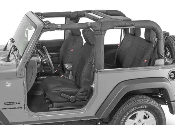 Diver Down Front and Rear Neoprene Seat Covers for 07-18 Wrangler JK 2 Door