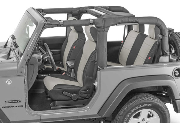 Diver Down Front and Rear Neoprene Seat Covers for 07-18 Wrangler JK 2 Door
