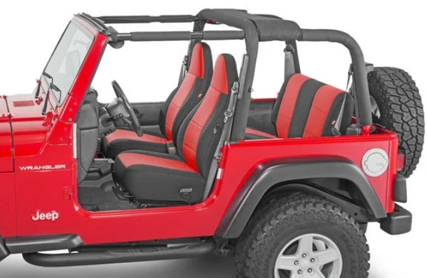 Diver Down Front and Rear Neoprene Seat Covers for 97-06 Jeep Wrangler TJ