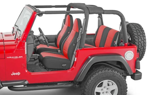 Diver Down Front and Rear Neoprene Seat Covers for 97-06 Jeep Wrangler TJ