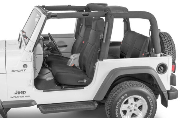 Diver Down Front and Rear Neoprene Seat Covers for 97-06 Jeep Wrangler TJ