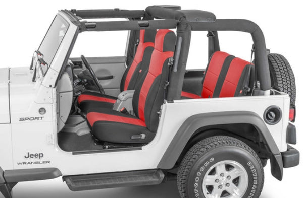 Diver Down Front and Rear Neoprene Seat Covers for 97-06 Jeep Wrangler TJ