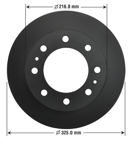 Duralast Gold Disc Brake Rotor 55072DG