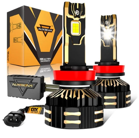 GX-ULTRA Series 40000LM 240W LED Headlight Bulbs 6500K Cool White